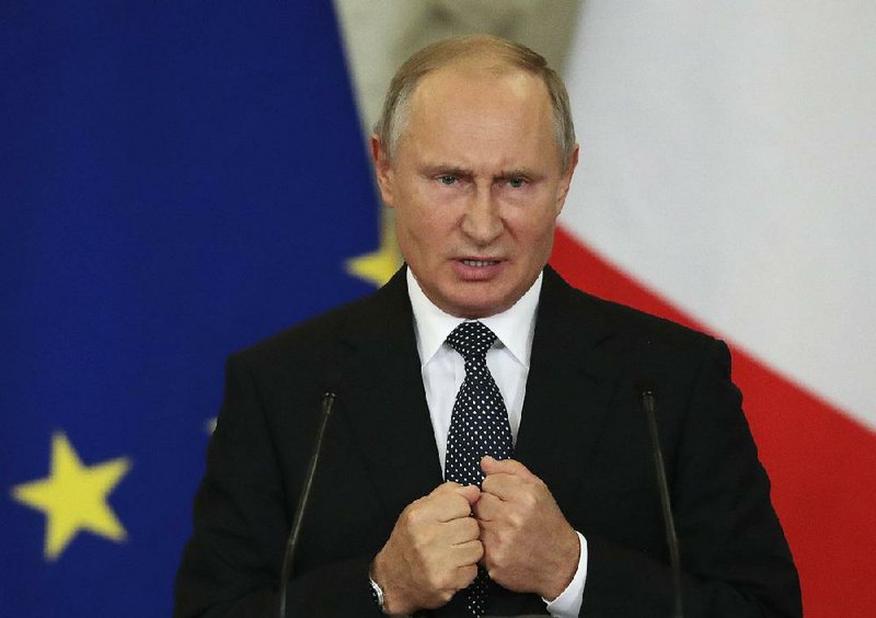 “I don’t understand whether Europe should be put in a situation of such a high level of danger,” Russian President Vladimir Putin said Wednesday in Moscow.