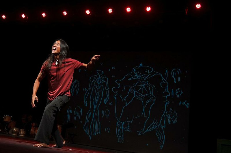 Hawaiian poet and physicist Kealoha tells The Story of Everything Thursday at Fayetteville’s Walton Arts Center. 