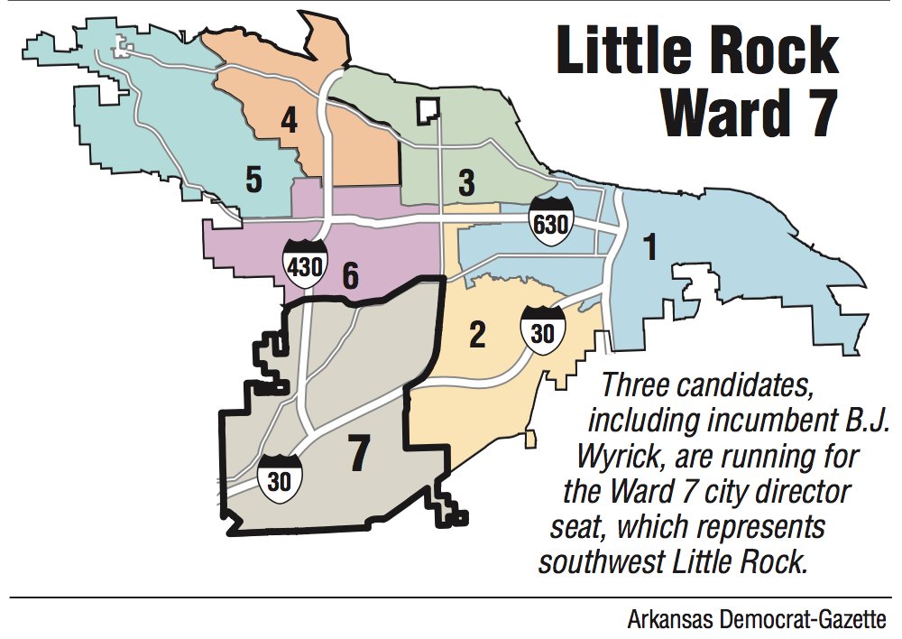 3 hopefuls in LR's Ward 7 focusing on infrastructure