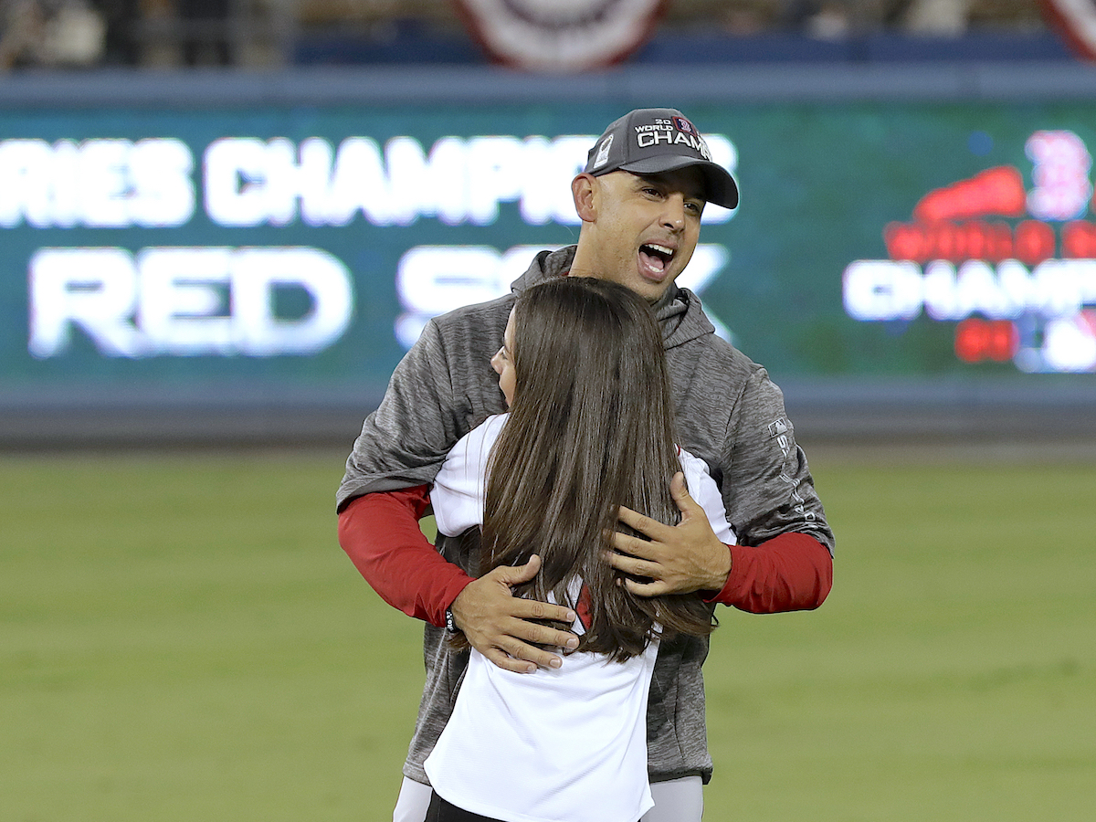 Alex Cora doesn't mind if Dustin Pedroia becomes the Red Sox