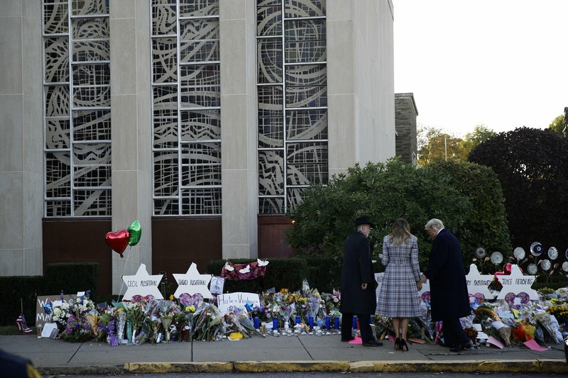 Pittsburgh funerals continue after Trump visit and protests