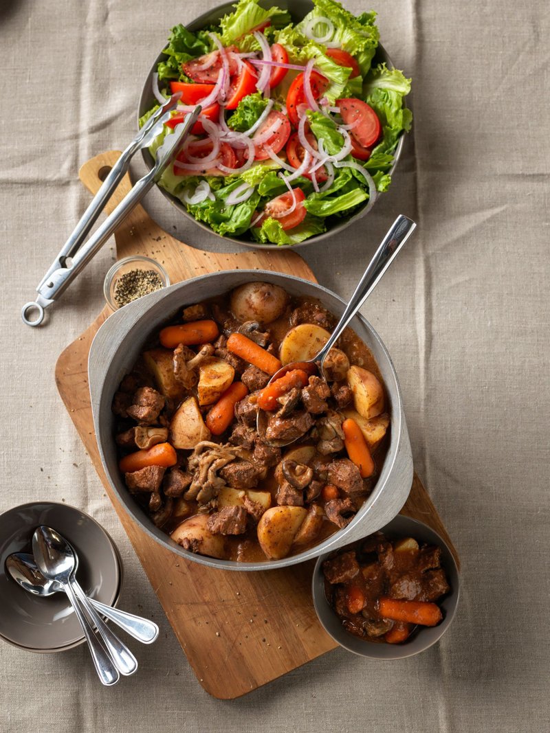 Wild Mushroom Beef Stew Courtesy of Cattlemen’s Beef Board

