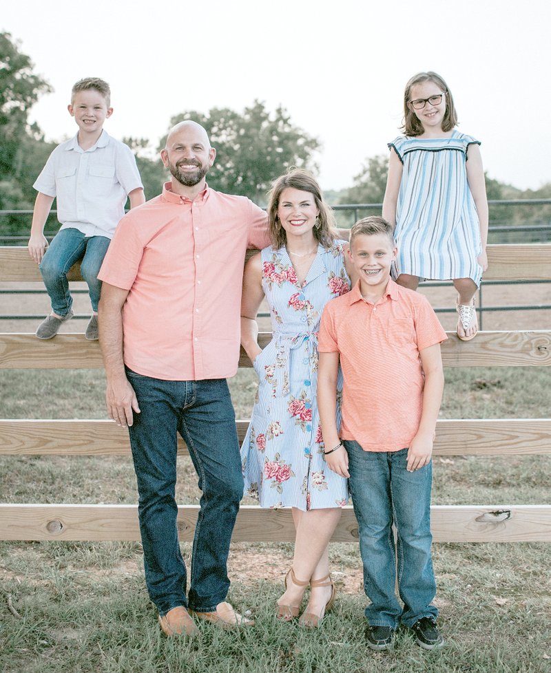 COURTESY PHOTO Cary Weather, senior pastor at Farmington First Baptist Church, has been at the Farmington church for more than a year. He and his wife, Sara, have three children, Will, left, Millie and Jackson. They attend Farmington schools. COURTESY PHOTO Cary Weather, senior pastor at Farmington First Baptist Church, has been at the Farmington church since June 2017. He and his wife, Sara, have three children, Will, Millie and Jackson, who attend Farmington schools.