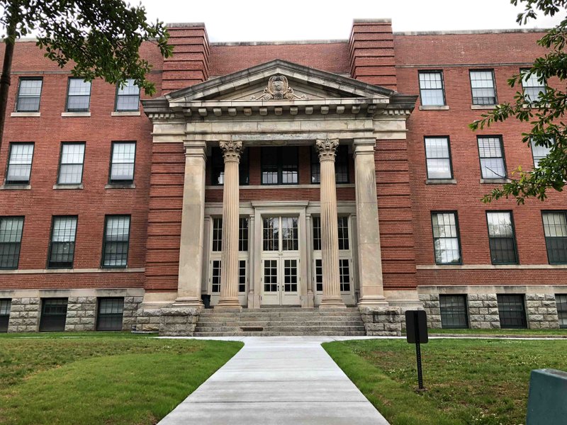 The 1905 Little Rock High School became Eastside Junior High in 1927. (Arkansas Democrat-Gazette/CELIA STOREY)