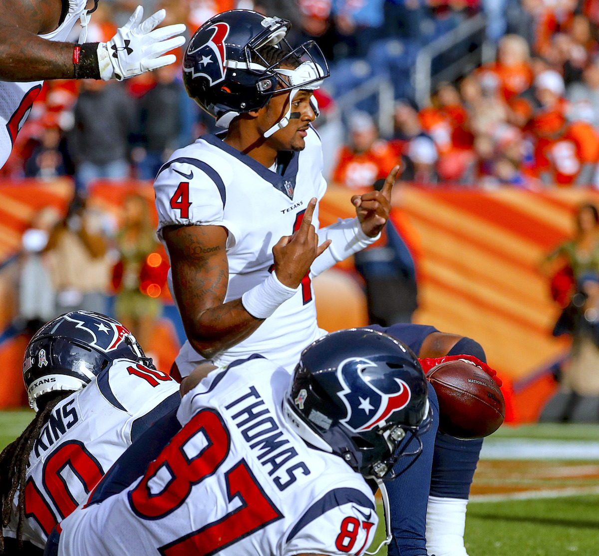 Texans shake off terrible start with 6-game winning streak