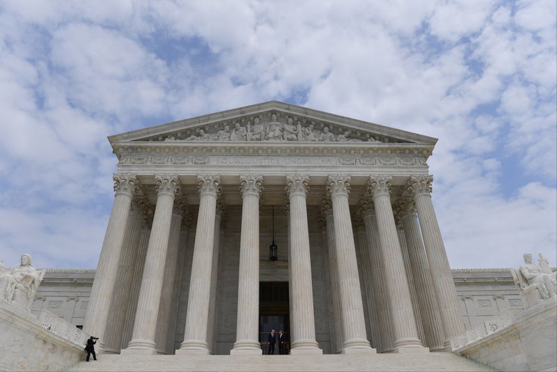 The U.S. Supreme Court in Washington. MUST CREDIT: Washington Post photo by Ricky Carioti