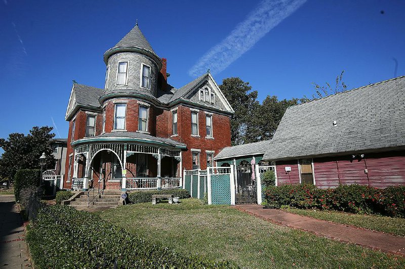 The 120-year-old Baker House that sits just off Main Street in North Little Rock was placed on the National Register of Historic Places in 1978. 