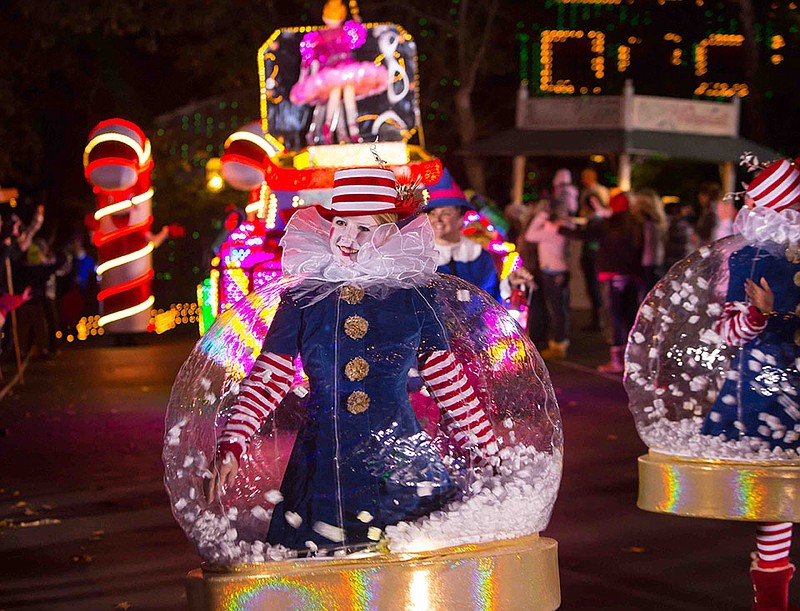 Rudolph’s Holly Jolly Christmas

Light Parade also returns to Silver Dollar City this holiday season, along with an elaborate 8-story, animated Christmas tree, The Living Nativity, The Saloon’s Frontier Fa-La-La Follies, a new “Cool Yule” music show and a new Santa’s Cottage. (Courtesy Photo)