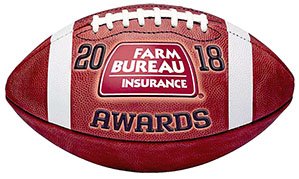 Submitted photo Farm Bureau Insurance recently announced its 2018 "watch list," of players and coaches under evaluation. Farm Bureau will honor the top offensive player, top defensive player, and top coach for each classification.