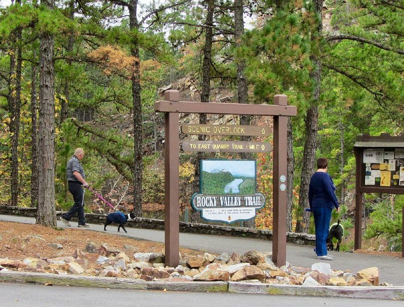 A guided trek up Pinnacle Mountain State Park’s West Summit Trail is scheduled for 8 a.m. Saturday to mark National Take a Hike Day. 