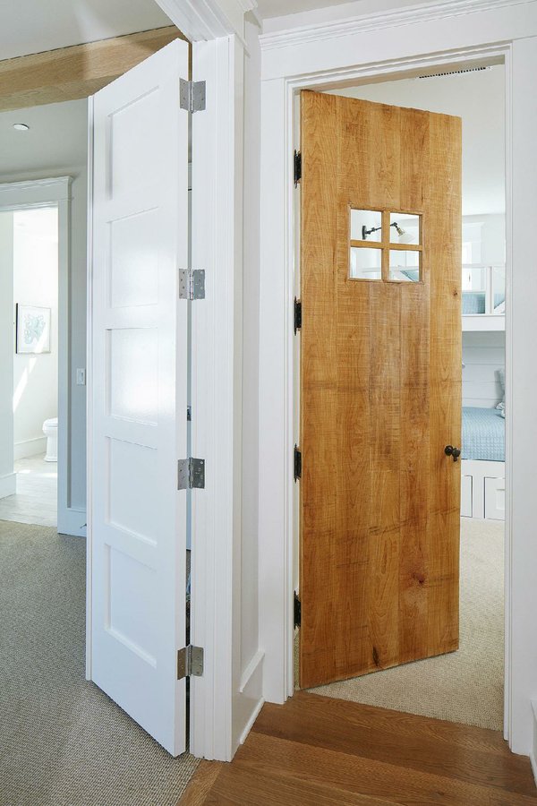 Interior doors can add light, personality