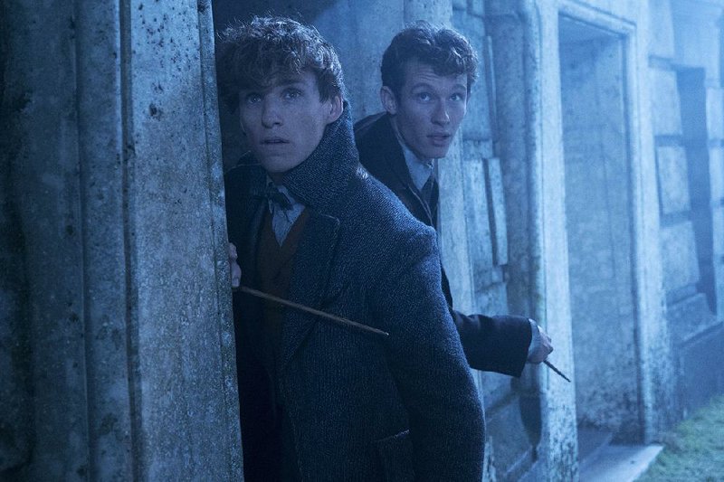 Newt Scamander (Eddie Redmayne) and his older brother, Ministry of Magic Auror Theseus Scamander (Callum Turner), are good wizards fighting against a dark lord with a soft spot for Nazism in Fantastic Beasts: The Crimes of Grindelwald. 
