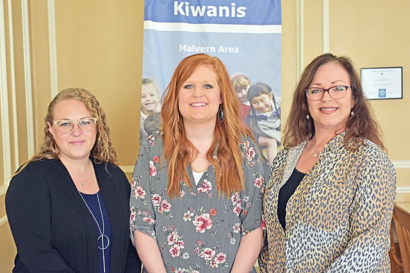 Making plans for the Malvern Area Kiwanis Holiday Market are, from left, Clare Graham, Lauren McClard and Allison Malone. Planned for Dec. 1, the market will feature handcrafted items, as well as a variety of other gifts from local vendors.