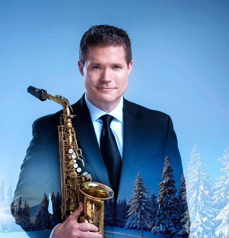Courtesy Photo "I've always thought Christmas was a very romantic time," says sax player Grady Nichols. "I fell in love with my wife, Lisa, at Christmas, and we've been married 18 years."