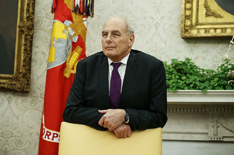 White House Chief of Staff John Kelly 