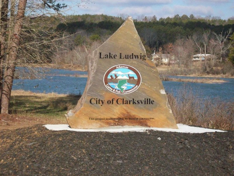 Lake Ludwig is shown in this photo released by the Clarksville Police Department.