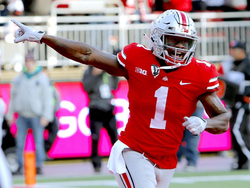 November 24, 2018: Ohio State Buckeyes wide receiver Parris