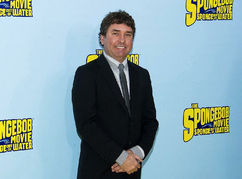  In this Jan. 31, 2015 file photo, SpongeBob SquarePants creator Stephen Hillenburg attends the world premiere of "The SpongeBob Movie: Sponge Out Of Water" in New York. Hillenburg died Monday, Nov. 26, 2018 of ALS.  