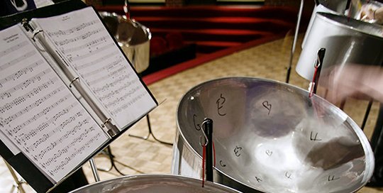 Submitted photo MONDAY CONCERT: Ouachita Baptist University's steel drum bands will present a concert on Monday.