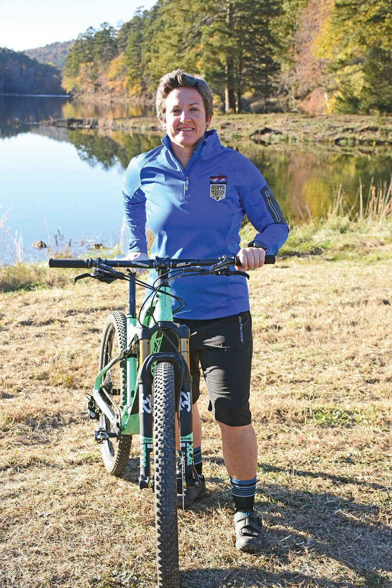 Traci Berry was recently named the new trail coordinator for the Northwoods Trail System in Hot Springs. Berry considers herself an outdoor enthusiast and hopes to make Hot Springs the biking hub of the South. 