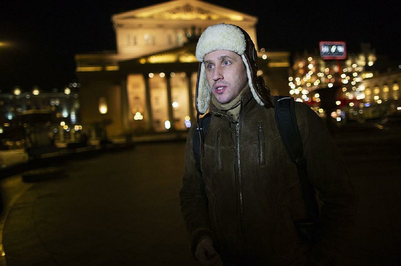 Andrei Merkuriev of the Bolshoi Theater said Friday in Moscow that he was barred from entering Ukraine under Ukraine’s ban on Russian men ages 16 to 60.