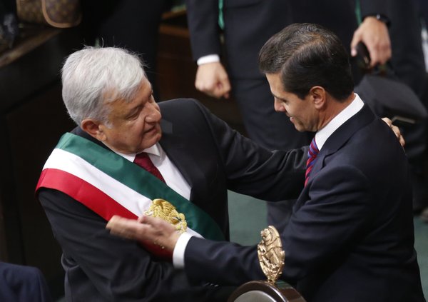 Mexico's New President Takes Oath