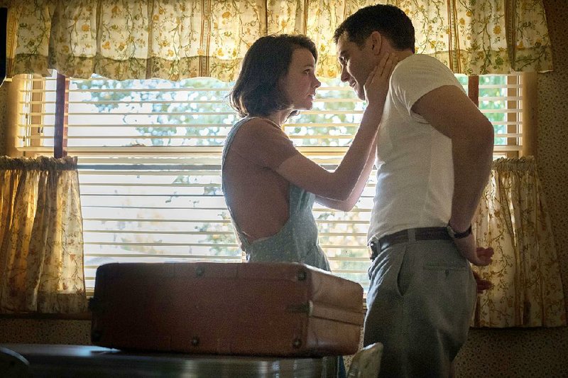 Jeanette (Carey Mulligan) and Jerry (Jake Gyllenhaal) are a faltering couple in small-town Montana in 1960 in Paul Dano’s Wildlife.