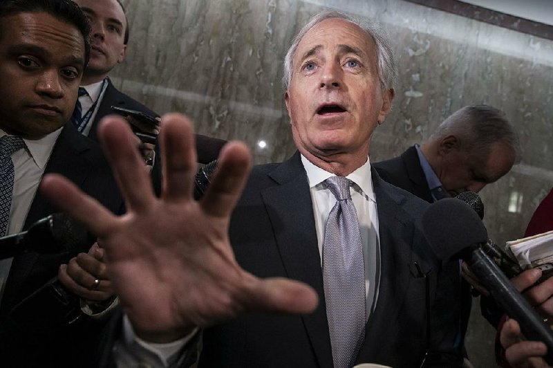 Senate Foreign Relations Committee Chairman Bob Corker said Thursday that senators have three proposals to punish Saudi Arabia, “all of which have a lot of momentum.” 