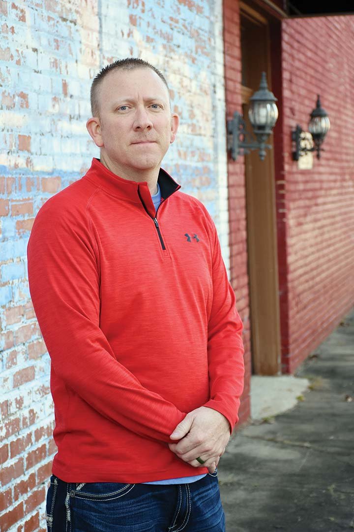 Rowdy Sweet, a Navy veteran and a captain for the Pope County Sheriff’s Office in Russellville, is the mayor-elect of Atkins. Sweet, who grew up in Atkins, said, “I want to make a difference.”