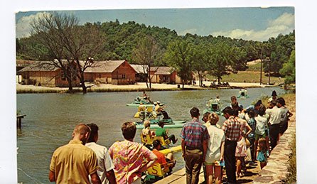 Courtesy Image This 1969 postcard shows Dogpatch USA at its prime, when thousands of families would make the pilgrimage to the theme park near Harrison. On Dec. 15, current owner Bud Pelsor will open the gates again at 11:30 a.m. and allow visitors to tour the abandoned grounds. A ghost hunt will follow at 7 p.m. Admission is $5/person, $10/family for the daytime event and $10/person, $15 couple for the ghost hunt. Information: facebook.com/events/2255613248057039/