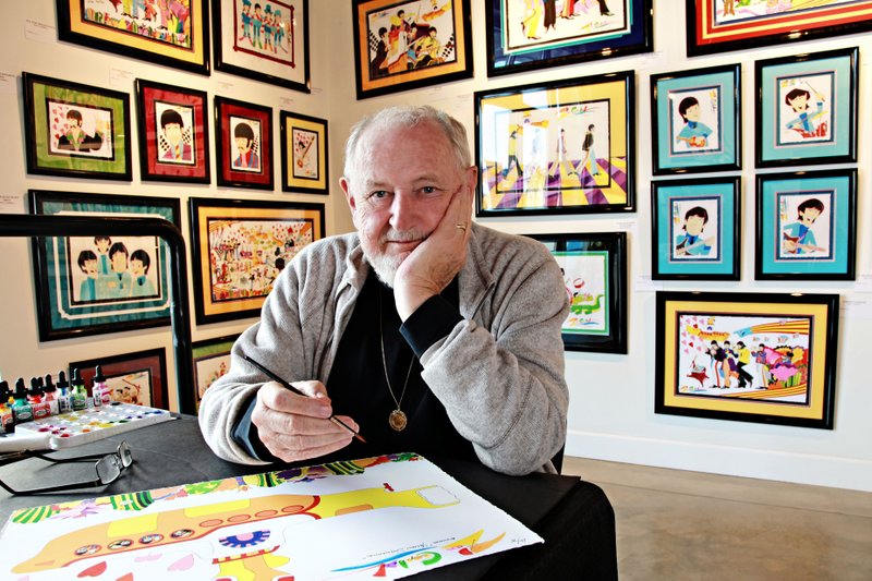 Photo Courtesy Nick Follger Legendary artist and animator Ron Campbell makes a rare public appearance in Bentonville Dec. 14-16 to display and share original paintings based on his 50-year career in cartoons, including The Beatles' "Yellow Submarine," celebrating its 50th anniversary this year. Paintings are for sale and range from roughly $300 to $5,000.