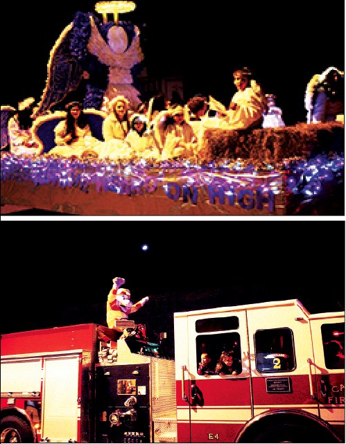 Christmas Parade In Downtown Camden