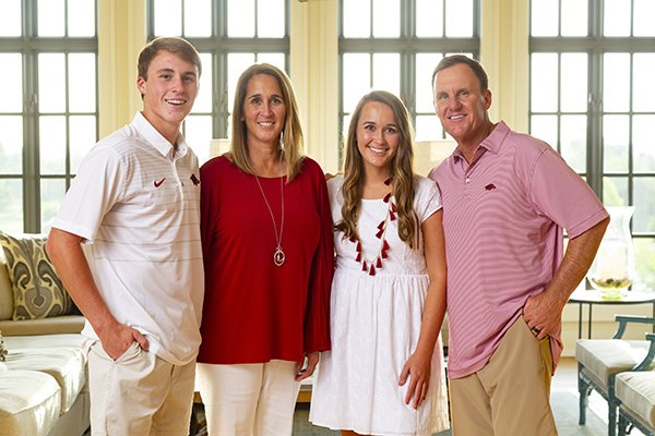 The Morris Family (from left): Chandler, Paula, Mackenzie and Chad.