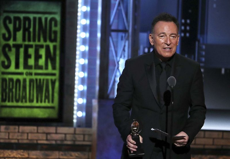 Bruce Springsteen won a Special Tony Award for Bruce Springsteen on Broadway, which begins streaming today on Netflix. 