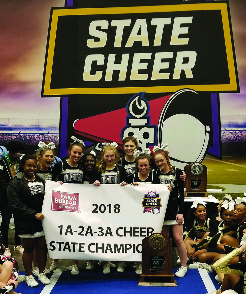 Smackover claimed the 1A-3A state cheerleading championship.