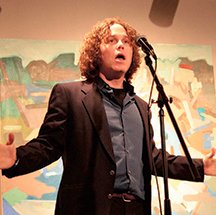 Submitted photo FEATURED POET: Astrophysics professor and slam poet Doug Shields will be featured this week at Wednesday Night Poetry.