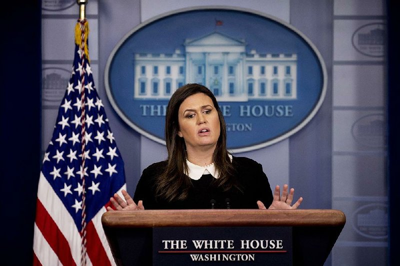 White House press secretary Sarah Huckabee Sanders said Tuesday that Michael Flynn’s admission of guilt “doesn’t have anything to do with the president.” She also defended President Donald Trump’s criticisms of the FBI’s handling of Flynn’s case and Trump’s tweet wishing “good luck” to his former national security adviser.