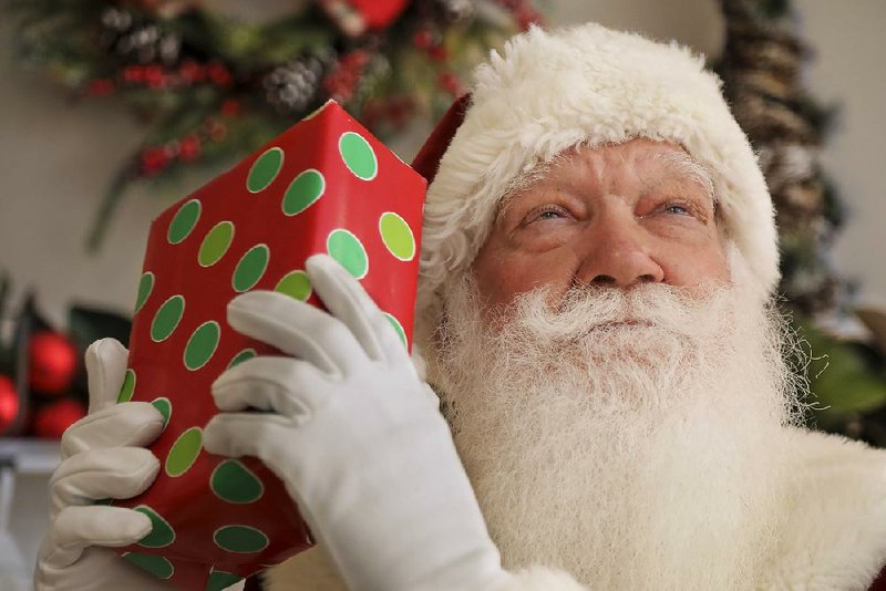 “I’m not sure he’s not really Santa Claus because he never shows the wear and tear. Every child is special to him. That’s why he’s universally loved. It never seems to tax him. I wonder how many kids pull on his beard. I never see any evidence he gets tired of it.”  — Ann Kamps, manager of volunteer and visitor services at the Clinton Presidential Center 