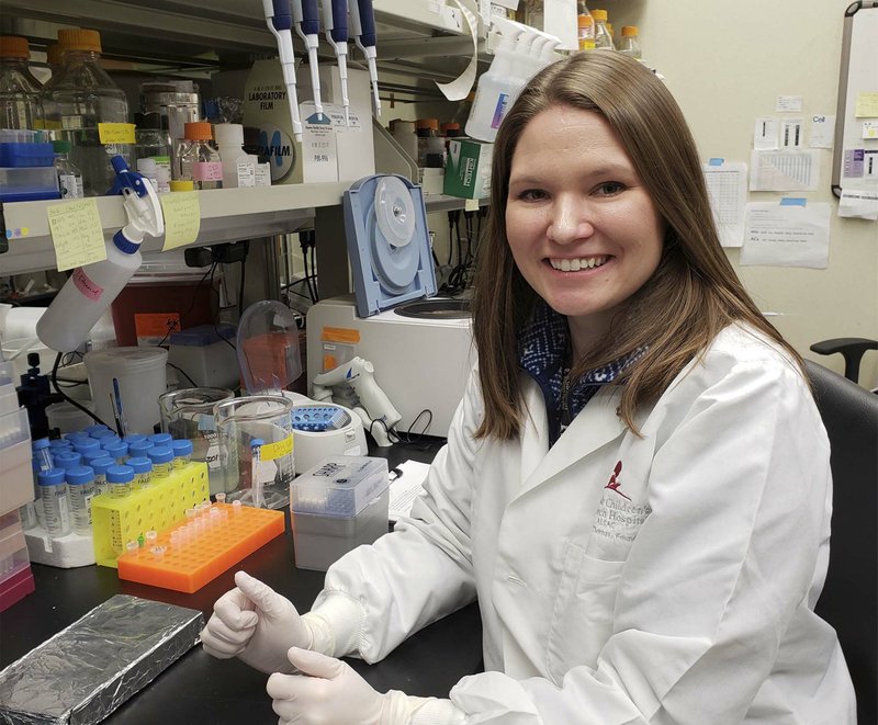 Scientist: Kristen Thomas, a 2006 graduate of El Dorado High School, is now a neuroscientist at St. Jude Children’s Research Hospital in Memphis. Contributed.	