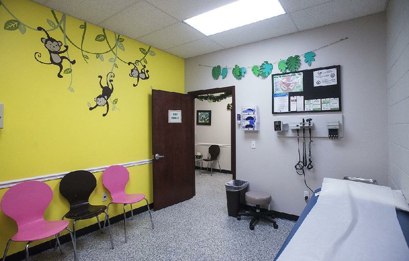 This health clinic at Jones Elementary School in Springdale opened in 2010.