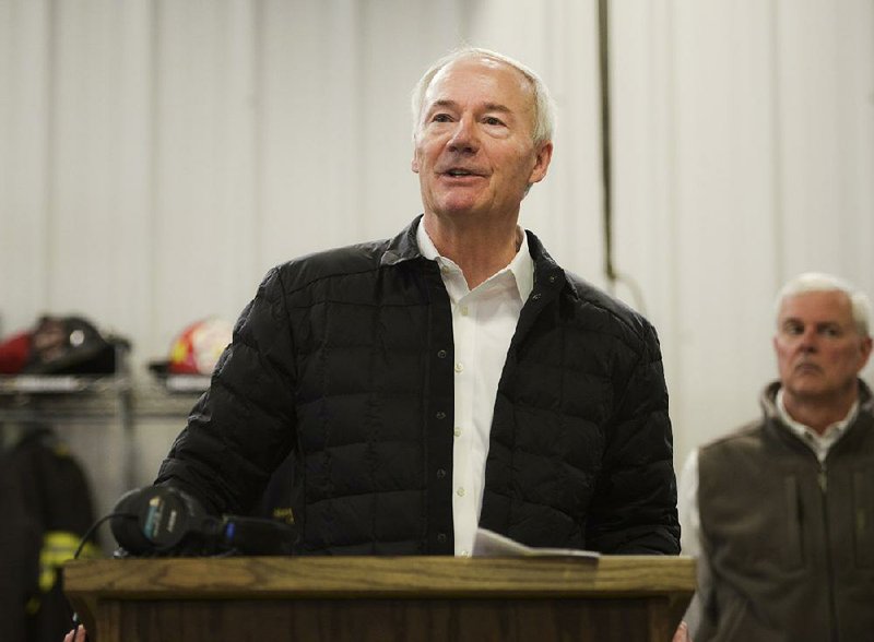 Declaring an emergency over the underground fire in Bella Vista, Gov. Asa Hutchinson said of efforts to extinguish it: “We are going to start the action on it, and we are going to get it done right.” 