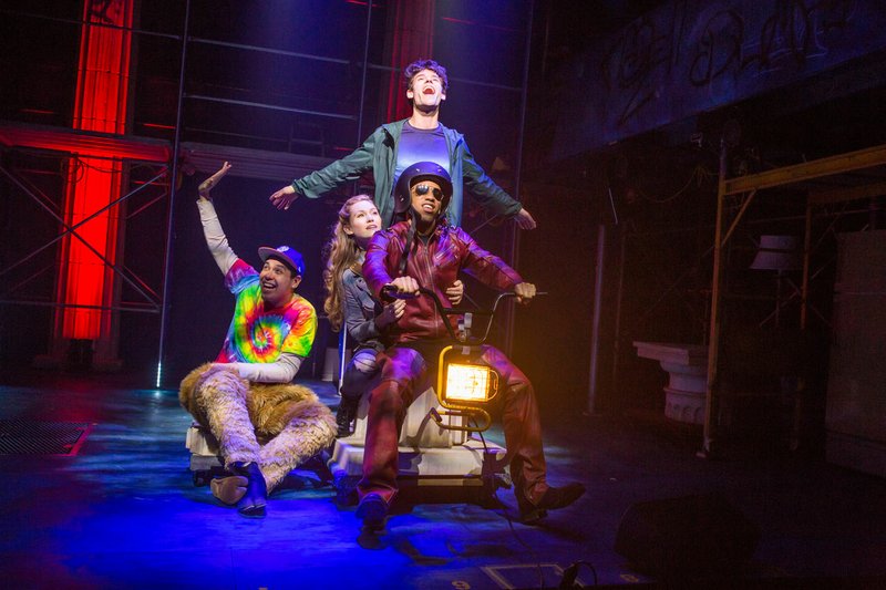 Photo courtesy Jeremy Daniel The original cast of the Off-Broadway smash hit "The Lightning Thief: The Percy Jackson Musical" has reunited as the show prepares to embark on its first national tour. Fayetteville audiences will be the first to experience the new musical outside of its New York debut in 2017.