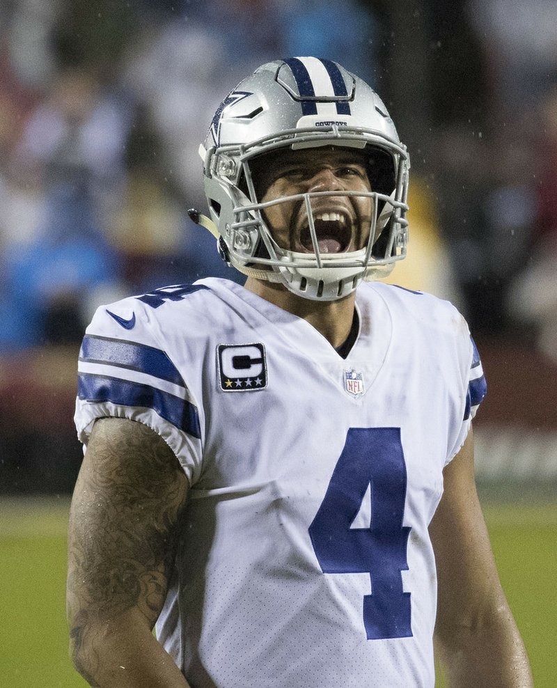 Dak Prescott throws 3 TDs as Dallas Cowboys beat NY Giants again 