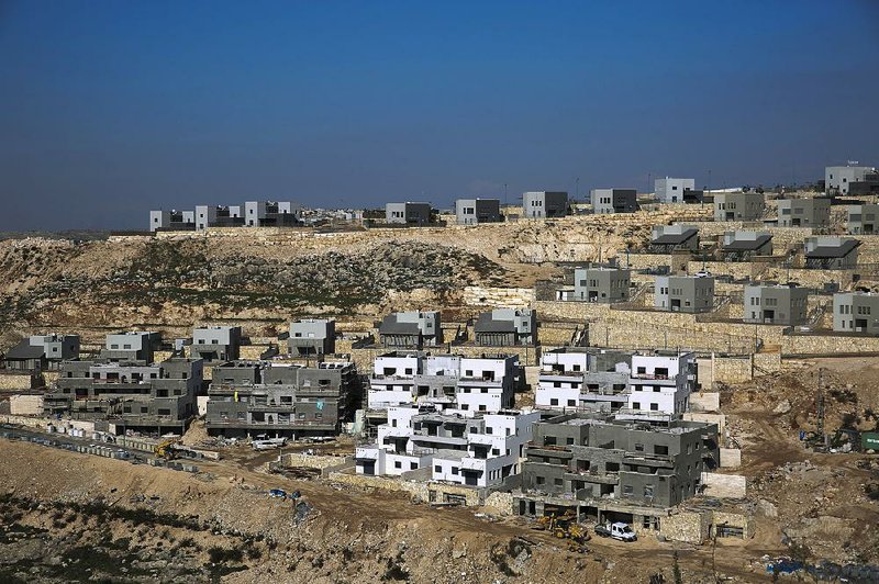 This new housing project in Naale is among recent Israeli construction work on the West Bank. 