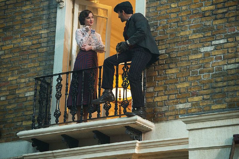 Emily Blunt stars as Mary Poppins and Lin-Manuel Miranda is Jack in Disney’s Mary Poppins Returns. The film came in second behind Aquaman at last weekend’s box office and made about $28 million.