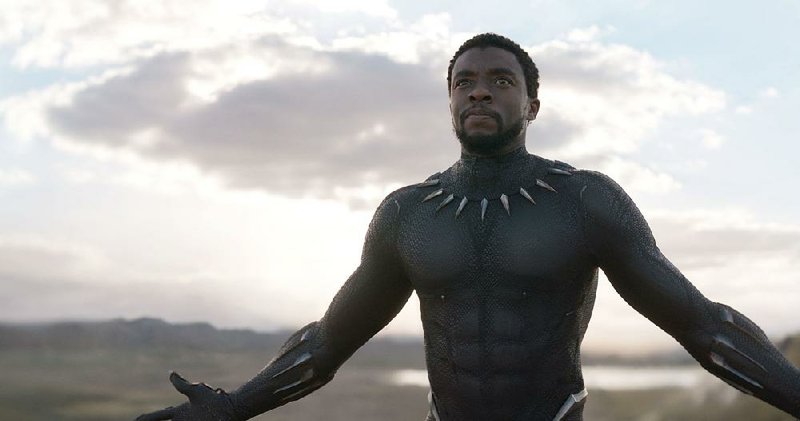 Chadwick Boseman is T’Challa, the African prince who becomes the title character in Ryan Coogler’s Black Panther.
