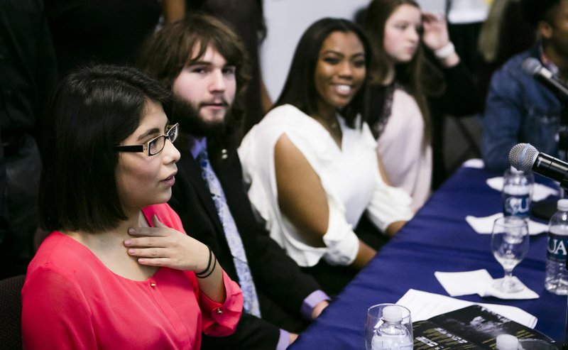 Photo courtesy UAFS Speakers participate in a panel during a previous MLK Day celebration event.