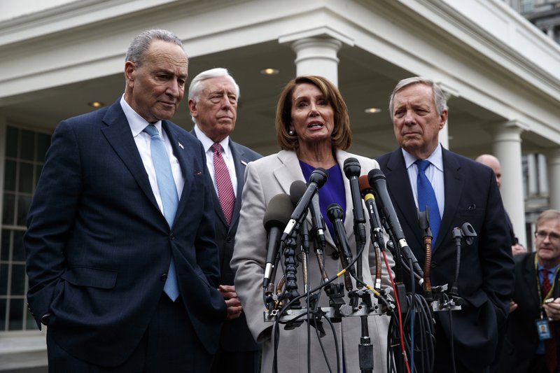 Trump, Democrats Meet Again On Shutdown But Remain Far Apart On His ...