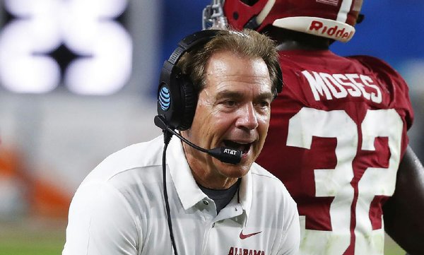 Saban is still willing to gamble