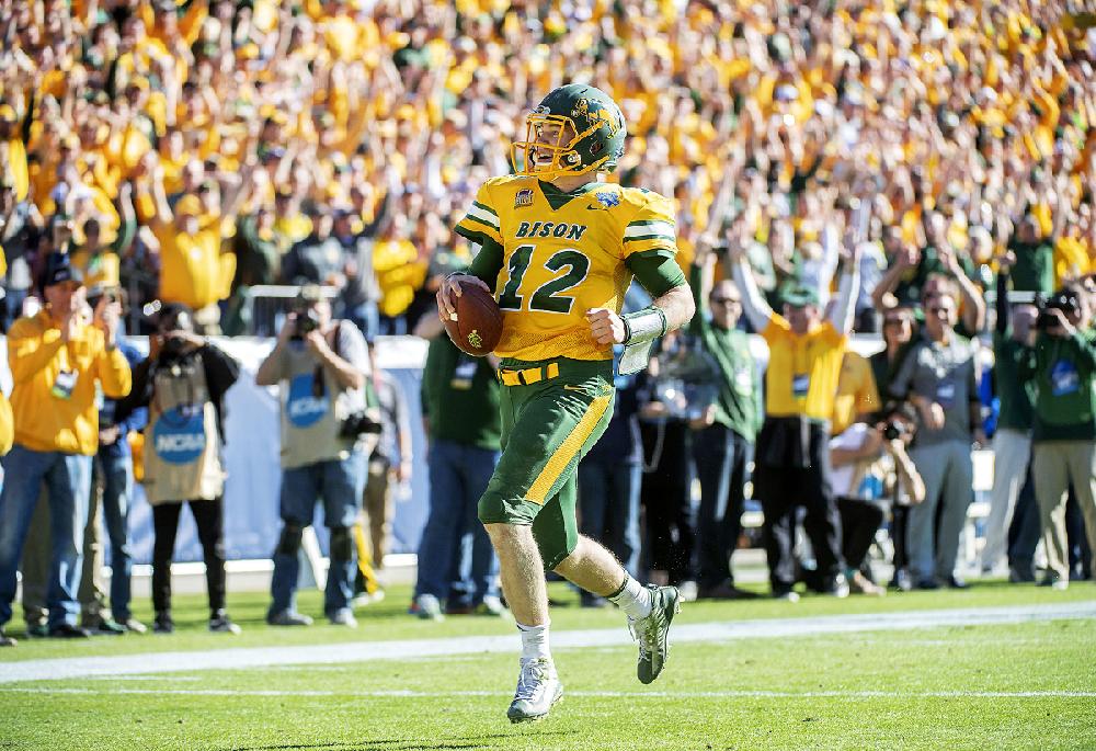 Former North Dakota State quarterback Easton Stick preparing for